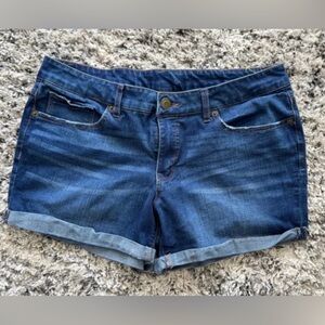 Denim Blue Jean Shorts Time and Tru Cut-off Shorts Denim jean Size 12 (C6)